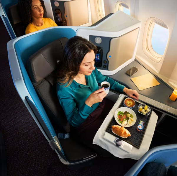 IAH → Amsterdam: 60k in Business Class