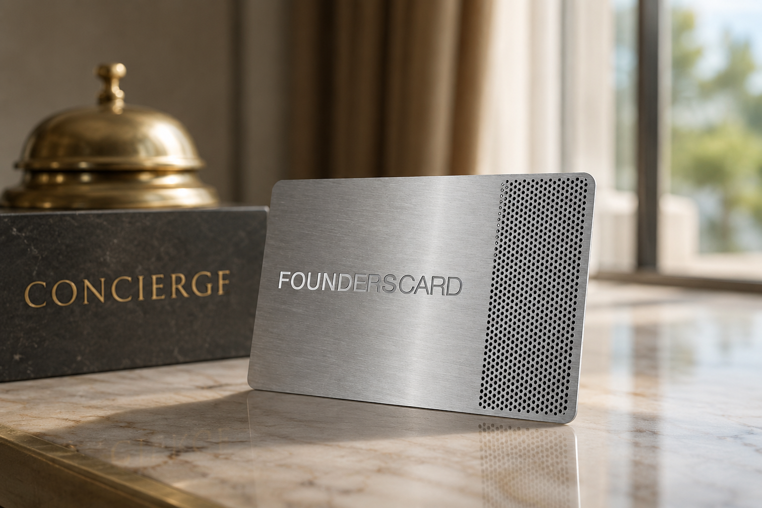 FoundersCard benefits in action - $944 member rate vs $1,717 standard rate at a luxury NYC hotel