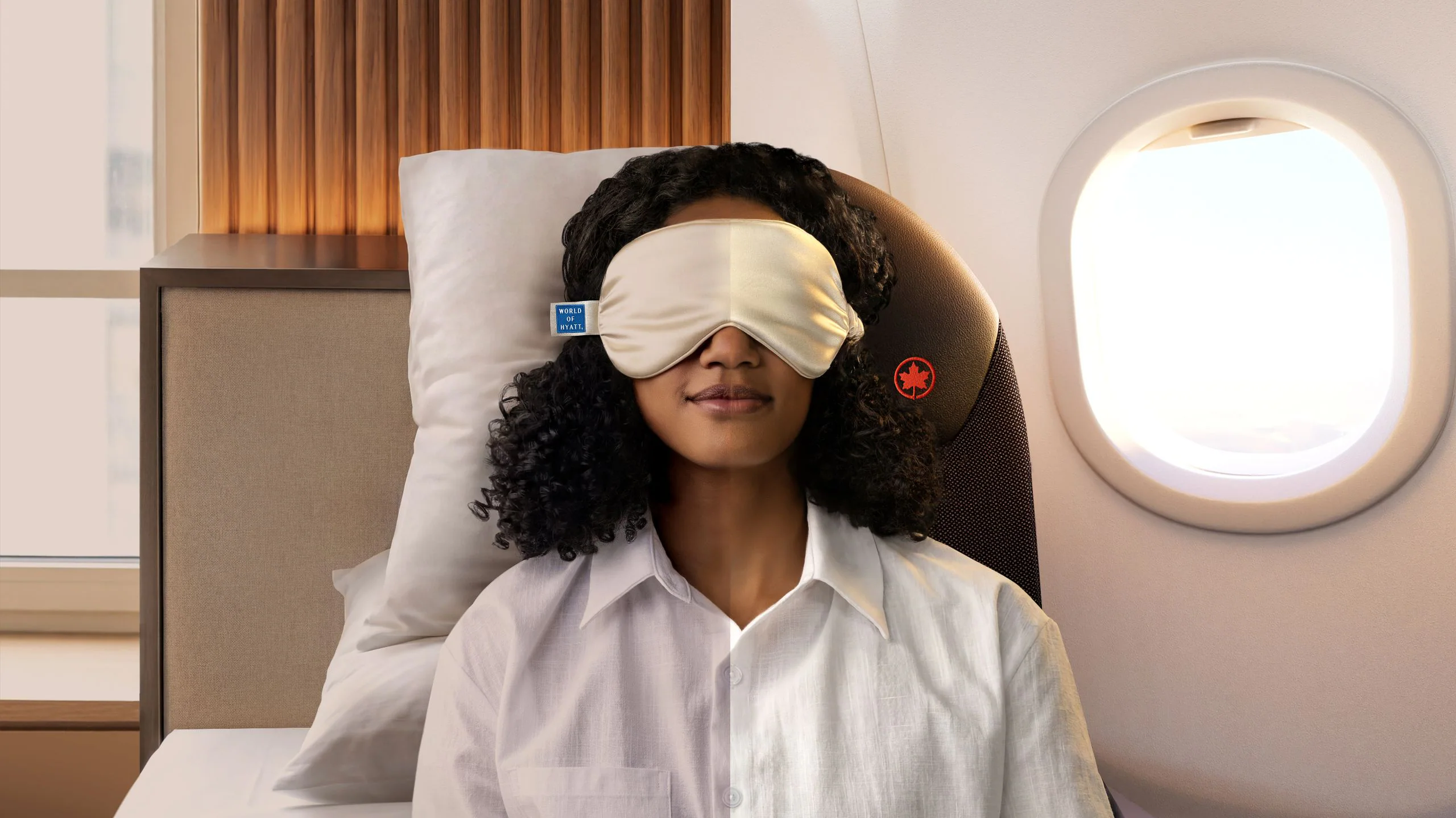 Hyatt Aeroplan dual accrual offer registration page in the World of Hyatt app